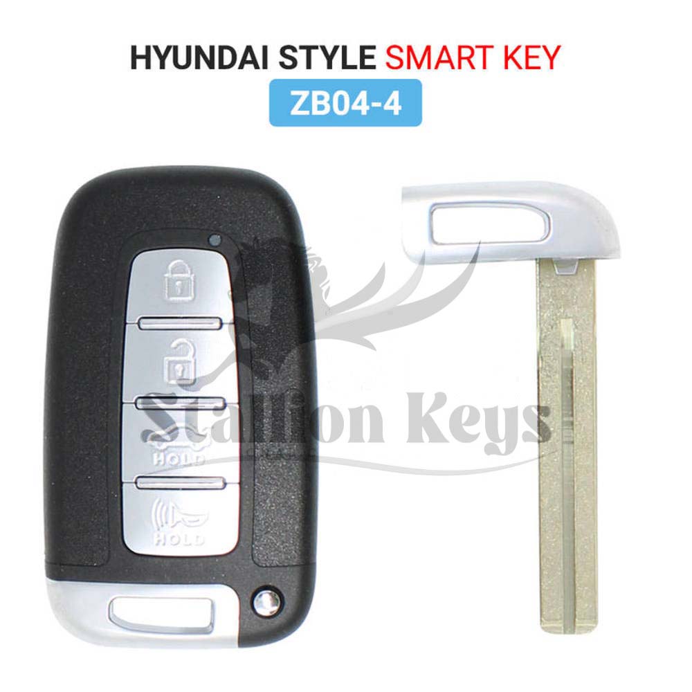 KeyDiy KD Universal Smart Remote Key 3+1 Buttons Hyundai Type ZB04-4 KeyDiy KD Universal Smart Remote Key 3+1 Buttons Hyundai Type ZB04-4